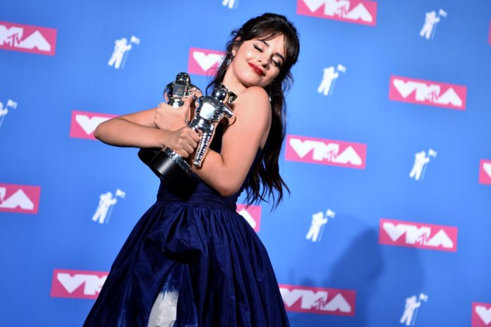 Camila Cabello at the 2018 MTV Video Music Awards.