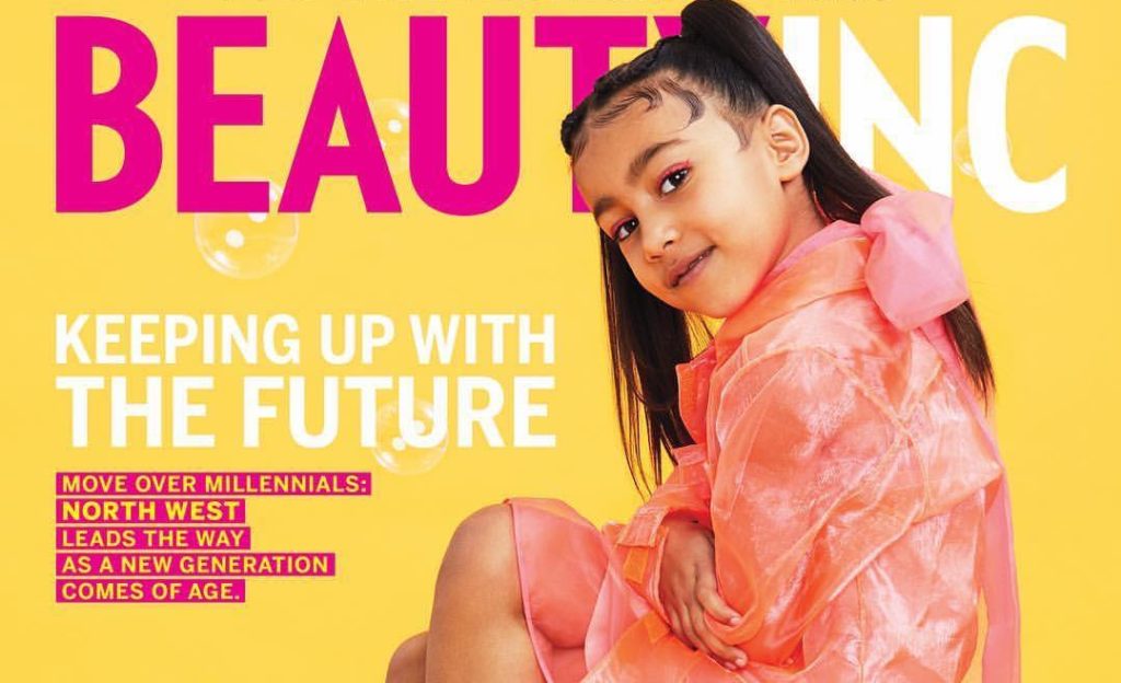 North West Scores Her First Magazine Cover At Only Five