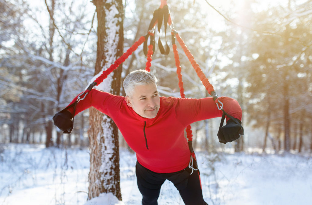 Bungee fitness. The trendiest workout.