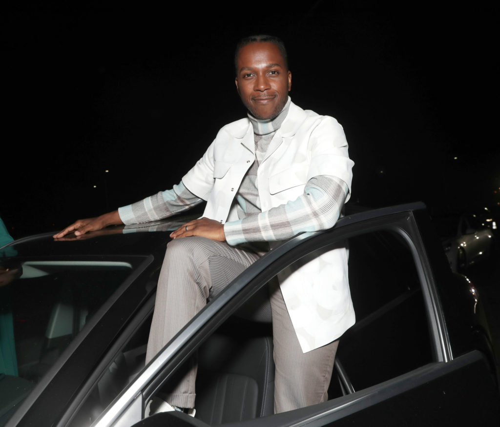 Leslie Odom Jr. attends the "One Night In Miami" AFI Fest Drive In screening