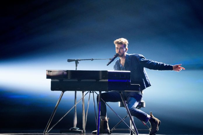 Duncan Laurence of the Netherlands at he 2019 Eurovision.