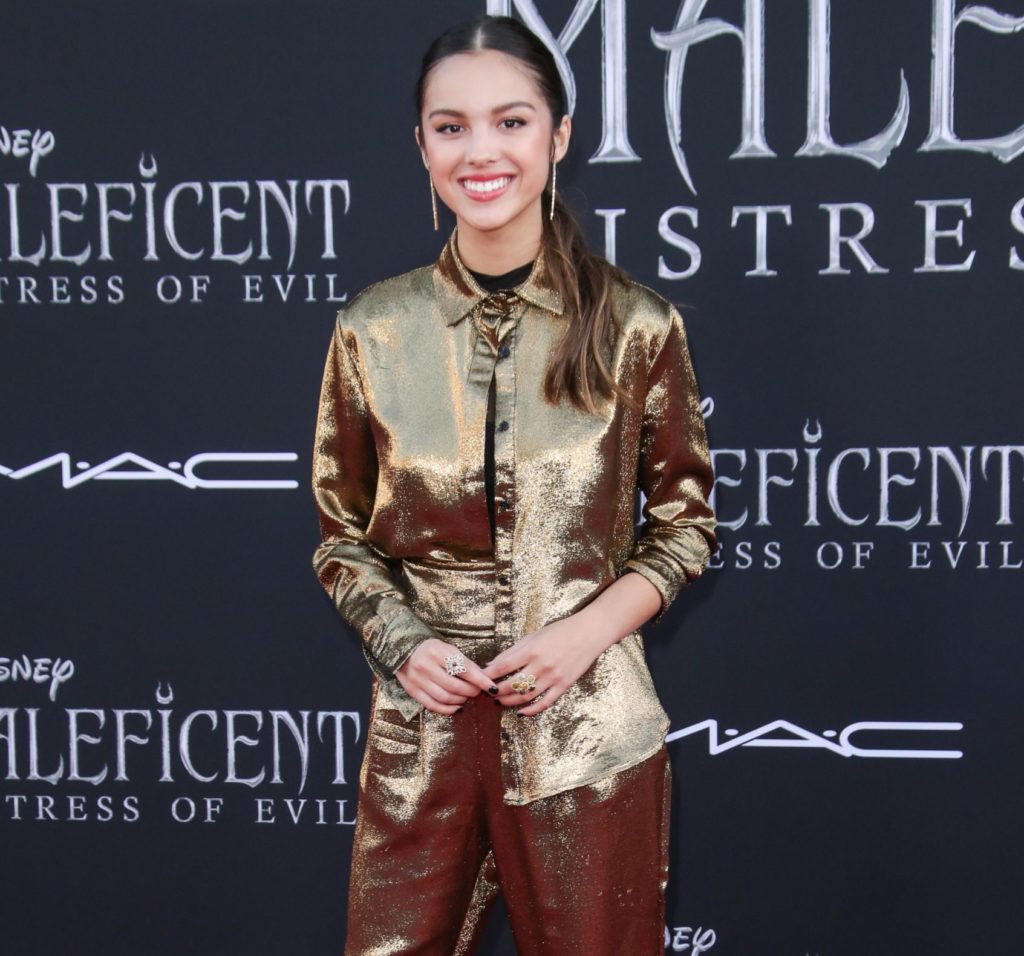 Olivia Rodrigo at the "Maleficent: Mistress of Evil" premiere in 2019.