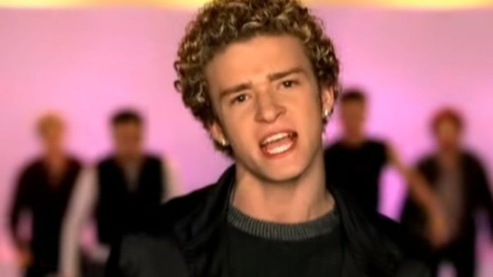 Justin Timberlake in NSYNC's 