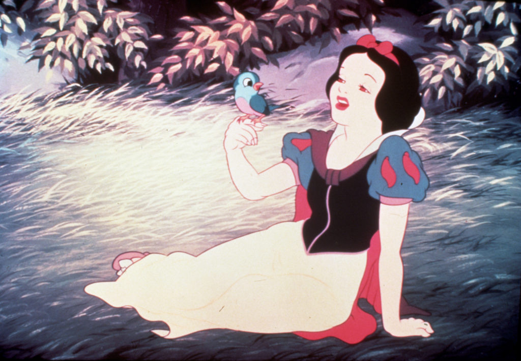 Screenshot from "Snow White and the Seven Dwarfs" (1937).
