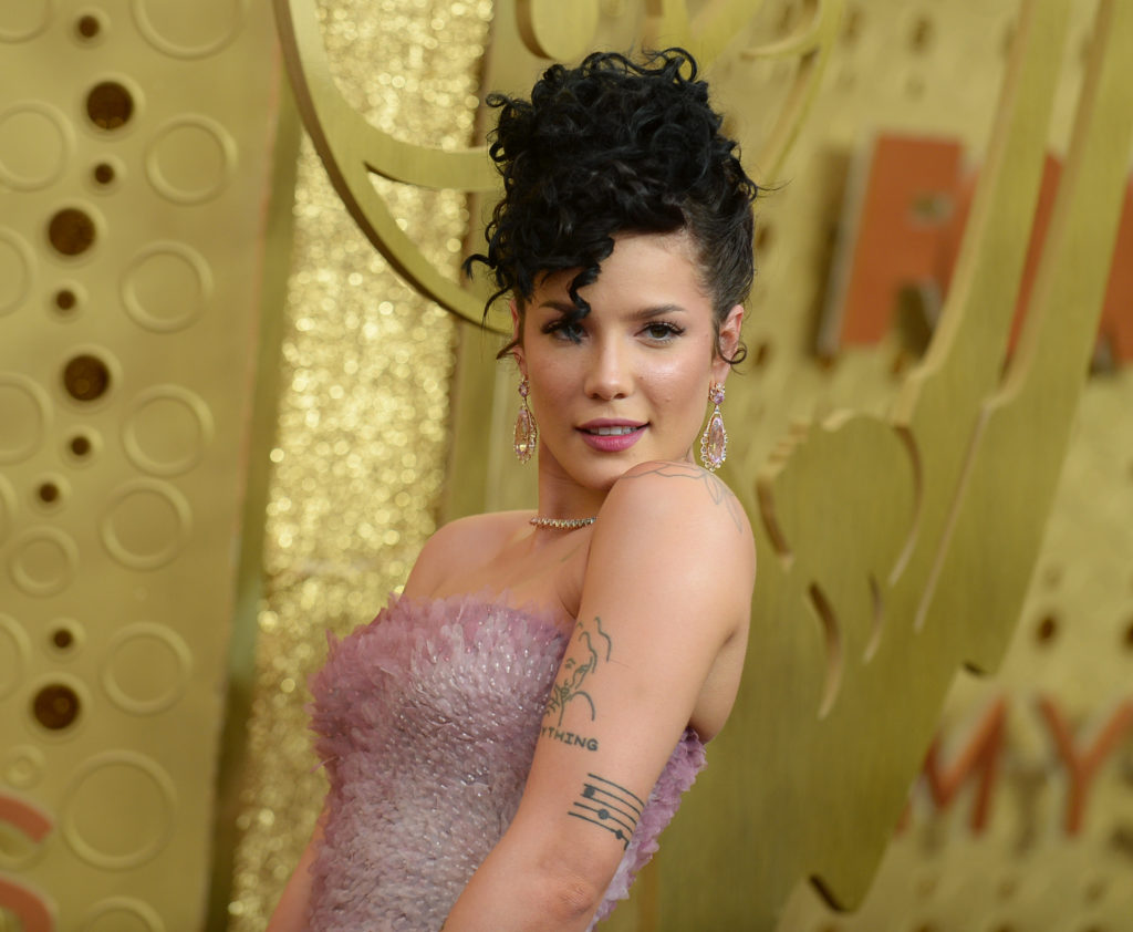 Halsey at the 2019 Emmy Awards