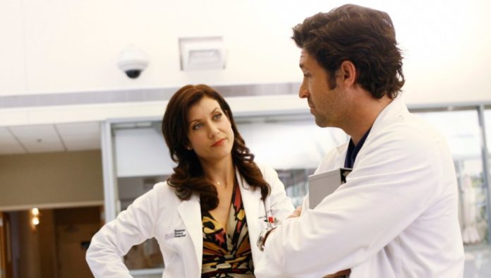 Kate Walsh and Patrick Dempsey in 