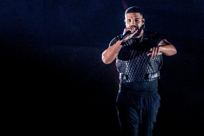 Drake in concert in 2018.