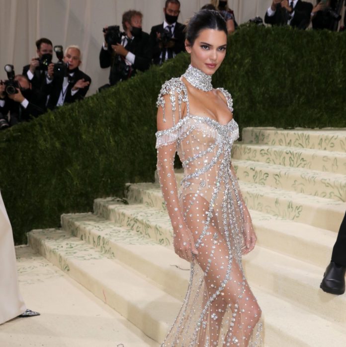 Kendall Jenner at the 2021 Met Gala.