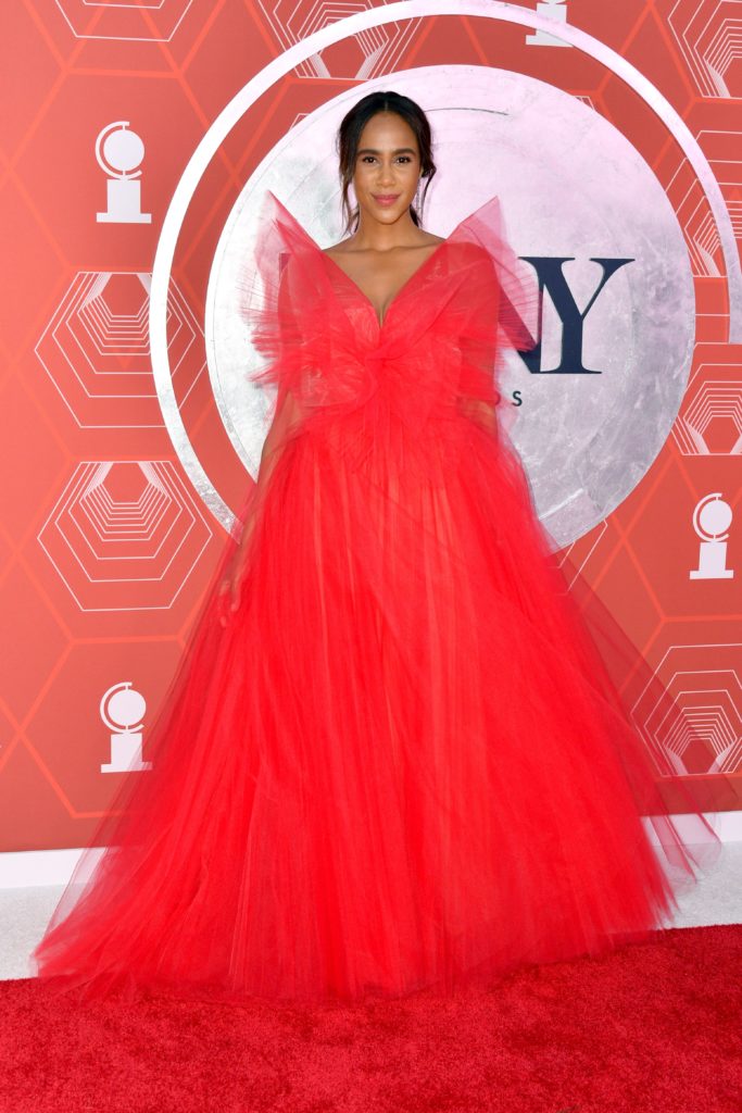 Zawe Ashton at the 74th Annual Tony Awards.