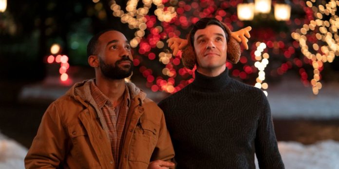 Philemon Chambers and Michael Urie in 