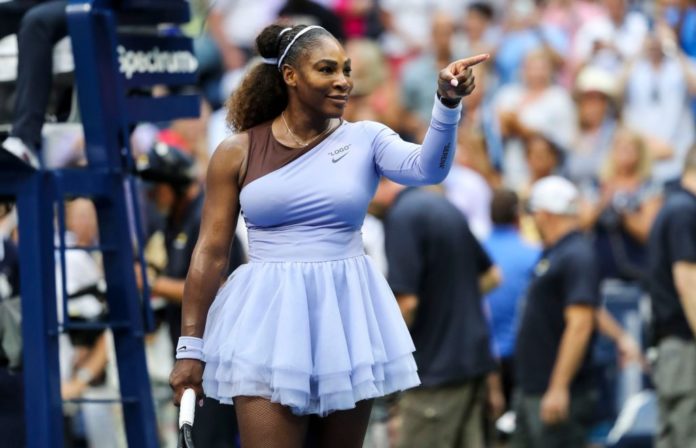 Serena Williams at the 2018 US Open