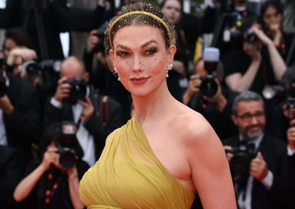 Karlie Kloss at the "Indiana Jones and the Dial of Destiny" premiere at the 76th Cannes Film Festival in May 2023