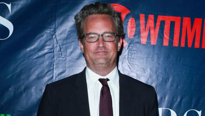 Matthew Perry arrives at the CBS, CW And Showtime 2015 Summer TCA Party in 2015