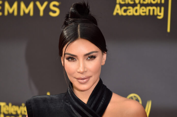 Kim Kardashian West at the 71st Annual Primetime Creative Arts Emmy Awards in 2019