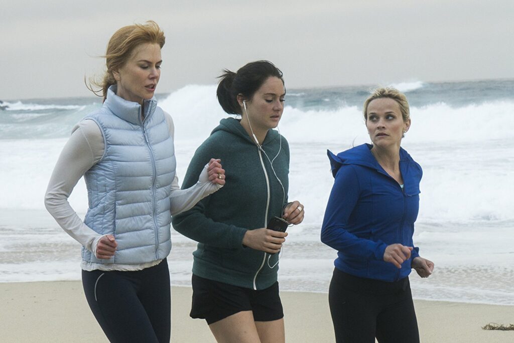 Nicole Kidman, Reese Witherspoon, and Shailene Woodley in "Big Little Lies"