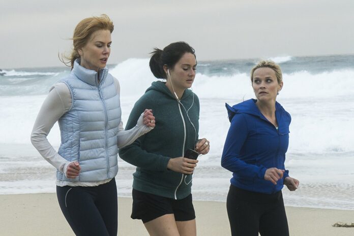 Nicole Kidman, Reese Witherspoon, and Shailene Woodley in 
