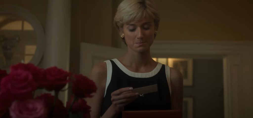 Elizabeth Debicki in "The Crown"