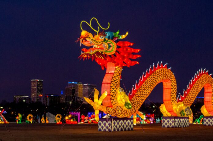 Chinese Lantern Festival in Tulsa, Oklahoma