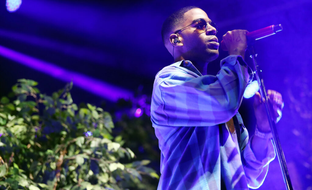 Kid Cudi at the BET Experience concert in 2017
