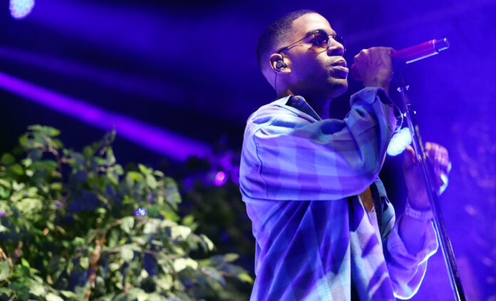 Kid Cudi at the BET Experience concert in 2017