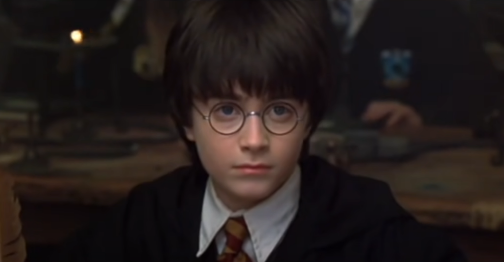 Daniel Radcliffe in "Harry Potter and the Sorcerer's Stone"