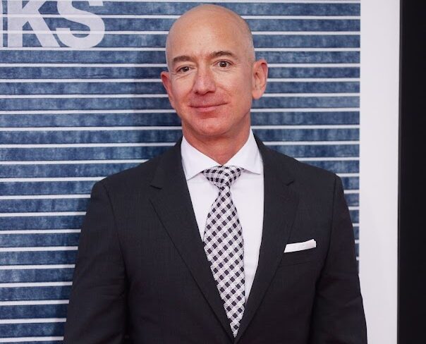 Jeff Bezos at "The Post" film premiere in 2017