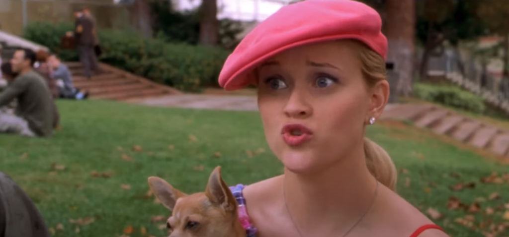 Reese Witherspoon in "Legally Blonde"