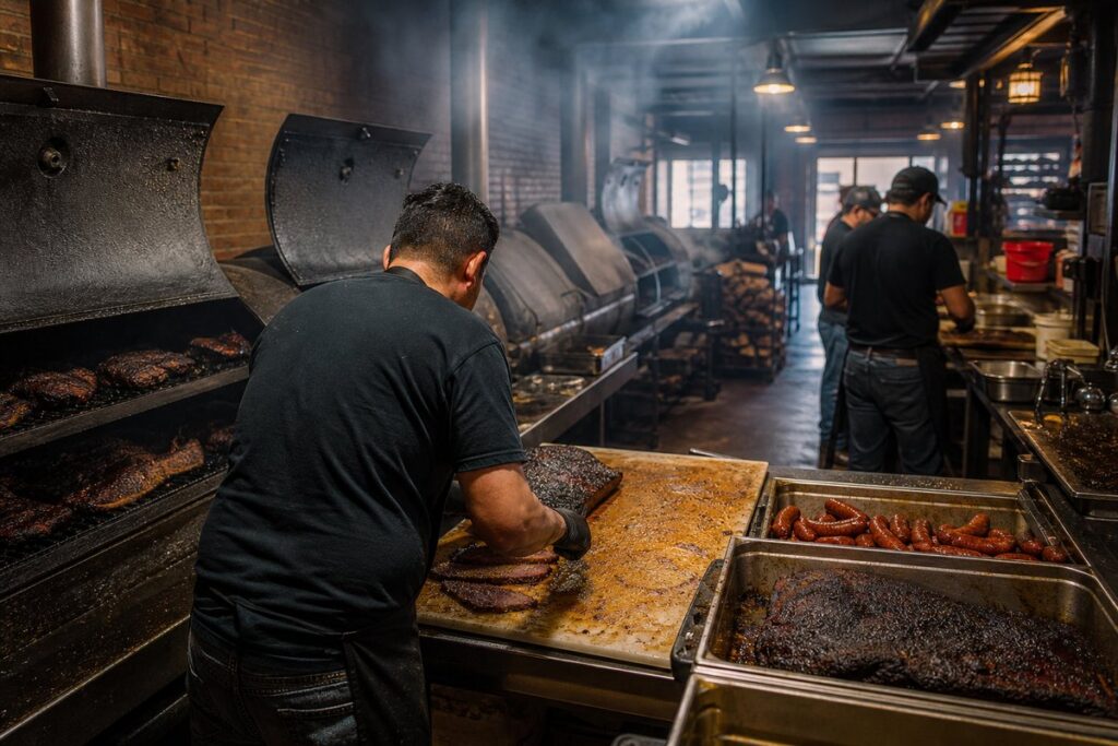 A Texas Barbecue Spot Is Smoking 20,000 Pounds of Brisket for World Cup Crowds