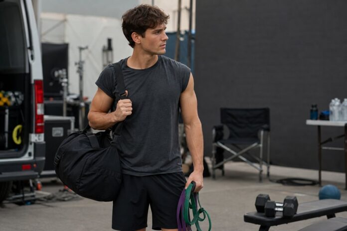 How Chase Stokes Stays Ready to Train While Filming